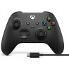 Outlet Kontroler bezprzewodowy Microsoft EP2-29944 Xbox Carbon Black+ kabel