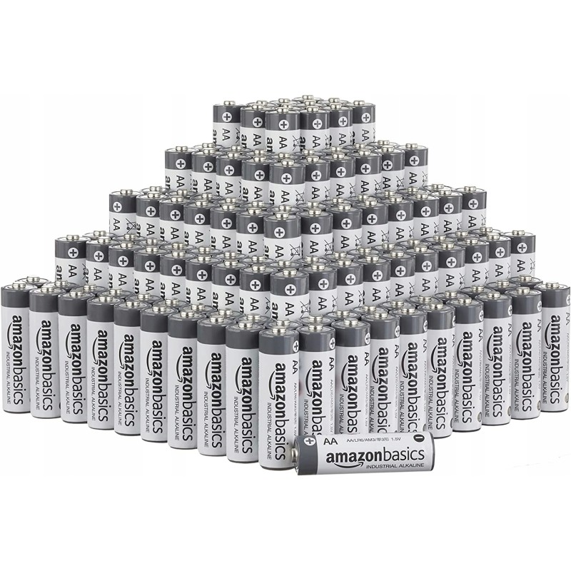 Outlet Bateria alkaliczna AmazonBasic AAA (R3) 200 sztuk