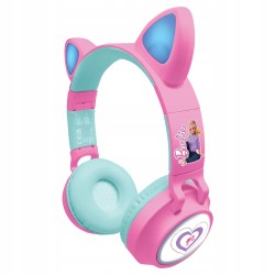 Outlet Lexibook Bezprzewodowe słuchawki Barbie ze świecącymi kocimi uszkami