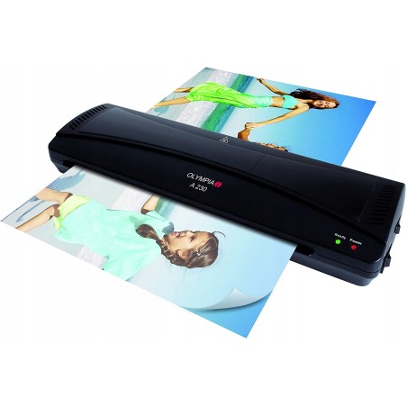 Outlet LAMINATOR OLYMPIA A230 na gorąco i zimno 34.8 x 15 x 6.5 cm czarny