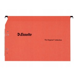 Outlet 25x Teczka organizer na akta kartonowa zwieszana A4 Esselte rozstaw