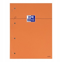 Outlet Oxford zeszyt perforowany zszywany A4+ Seyes kratka 80 arkuszy 2szt.