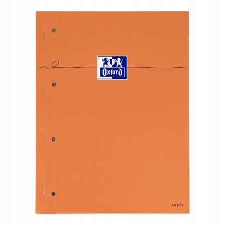 Outlet Oxford zeszyt perforowany zszywany A4+ Seyes kratka 80 arkuszy 2szt.