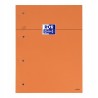 Outlet Oxford zeszyt perforowany zszywany A4+ Seyes kratka 80 arkuszy 2szt.