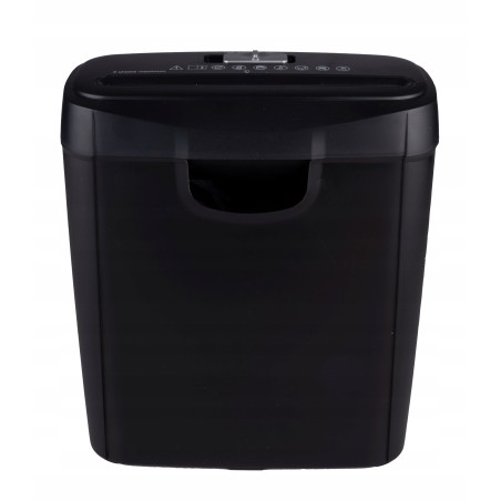 USZKODZONY NISZCZARKA DOKUMENTÓW 190W 10L PAPIER KARTY KREDYTOWE 6 ARKUSZY