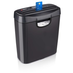 USZKODZONY NISZCZARKA DOKUMENTÓW 190W 10L PAPIER KARTY KREDYTOWE 6 ARKUSZY