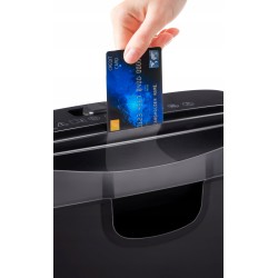 USZKODZONY NISZCZARKA DOKUMENTÓW 190W 10L PAPIER KARTY KREDYTOWE 6 ARKUSZY