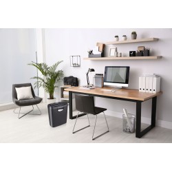USZKODZONY NISZCZARKA DOKUMENTÓW 190W 10L PAPIER KARTY KREDYTOWE 6 ARKUSZY