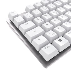 Outlet CHERRY KC 200 MX Klawiatura Mechaniczna MX2A BROWN USB QWERTZ biała