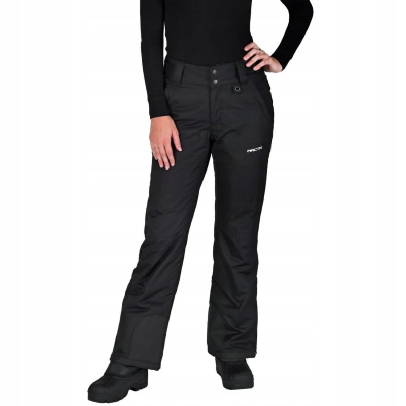 Outlet ARCTIX Damskie Pantaloni Narciarskie Izolowane Czarne 3XL Plus
