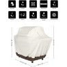 Outlet Pokrowiec na grilla Amazon 66 x 152 x 127 cm z Pasami na zatrzaski