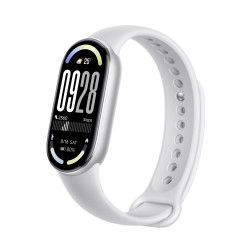 USZKODZONY Smartwatch Xiaomi Smart Band 10 Srebrny AMOLED 1.72" 5 ATM BT