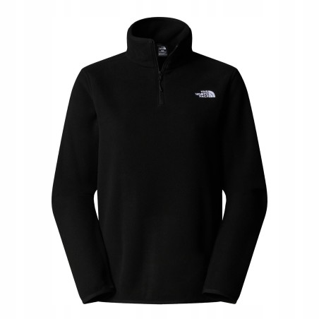 Outlet Bluza damska TNF NF0A8D2JJK3 GLCR FLC 1/4 ZIP JKT Czarna M