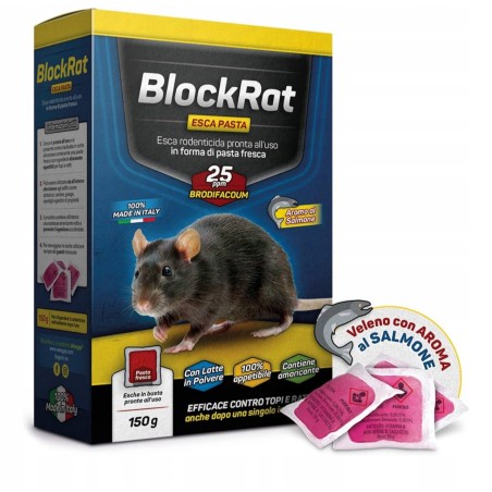 Outlet TRUTKA NA SZCZURY I MYSZY BLOCKRAT - PASTA 150g wygodne saszetki