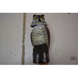 Outlet Figurka Sowy Z Ruchomą Głową 20x16x38cm