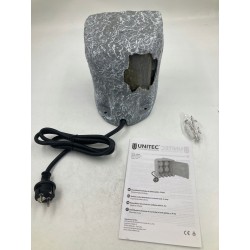 Outlet Gniazdo Elektryczne rozgałęźnik do Ogrodu Unitec 250V 4 G Szary