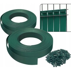 Outlet VOUNOT PAS MASKUJĄCY DO OGRODZEŃ PVC 75m x 4.7cm 118421 z klipsami