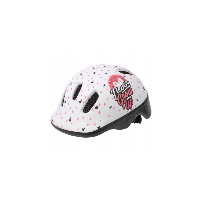 Outlet Kask rowerowy miejski dziecięcy Polisport Hoggy rozmiar XXS biały