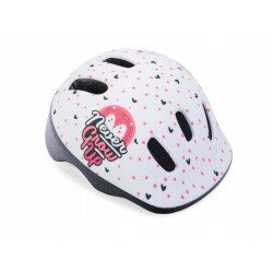 Outlet Kask rowerowy miejski dziecięcy Polisport Hoggy rozmiar XXS biały
