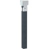 Outlet Nogi metalowe Imex 81402-A 3x3x30 cm czarne 4 sztuki