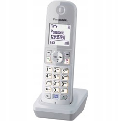 Outlet Panasonic KX-TGA681EXS dodatkowa słuchawka DECT srebrna do KX-TG681x