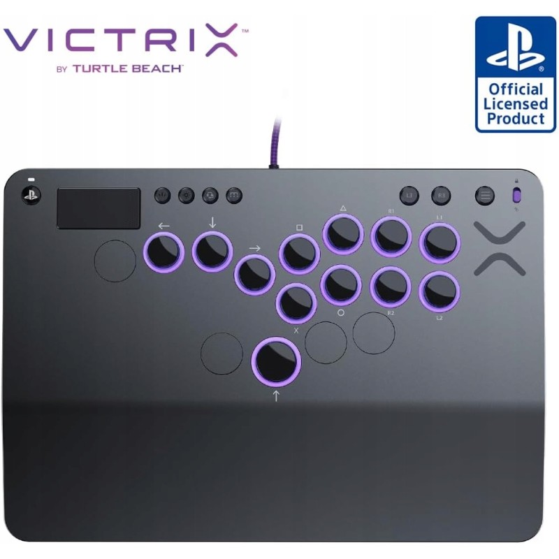 Outlet Victrix Pro KO Fight Stick przewodowy RGB PS5 PS4 PC Cherry MX Speed