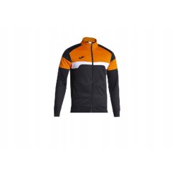 Bluza dresowa Joma Tuta Uomo Danubio III L długi rękaw czarno-pomarańczowa