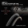 Outlet Opona Zawijana do Roweru Schwalbe One 700x28 Czarny