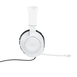 Outlet Słuchawki przewodowe gamingowe JBL Quantum 100P PS Xbox PC białe