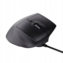 Outlet Myszka przewodowa Trust GXT 145 Rexxa sensor optyczny RBG czarna