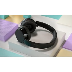 Outlet Philips nauszne słuchawki bezprzewodowe TAH4209BK Bluetooth czarne