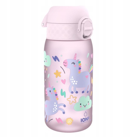 Outlet ION8 Butelka dla Dzieci Szczelna Wzór Jednorożce 350ml OPIS