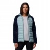 Kurtka damska Columbia Powder Lite II Sherpa Hybrid niebiesko-granatowa XL