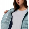 Kurtka damska Columbia Powder Lite II Sherpa Hybrid niebiesko-granatowa XL