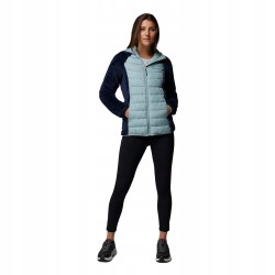 Kurtka damska Columbia Powder Lite II Sherpa Hybrid niebiesko-granatowa XL