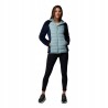 Kurtka damska Columbia Powder Lite II Sherpa Hybrid niebiesko-granatowa XL