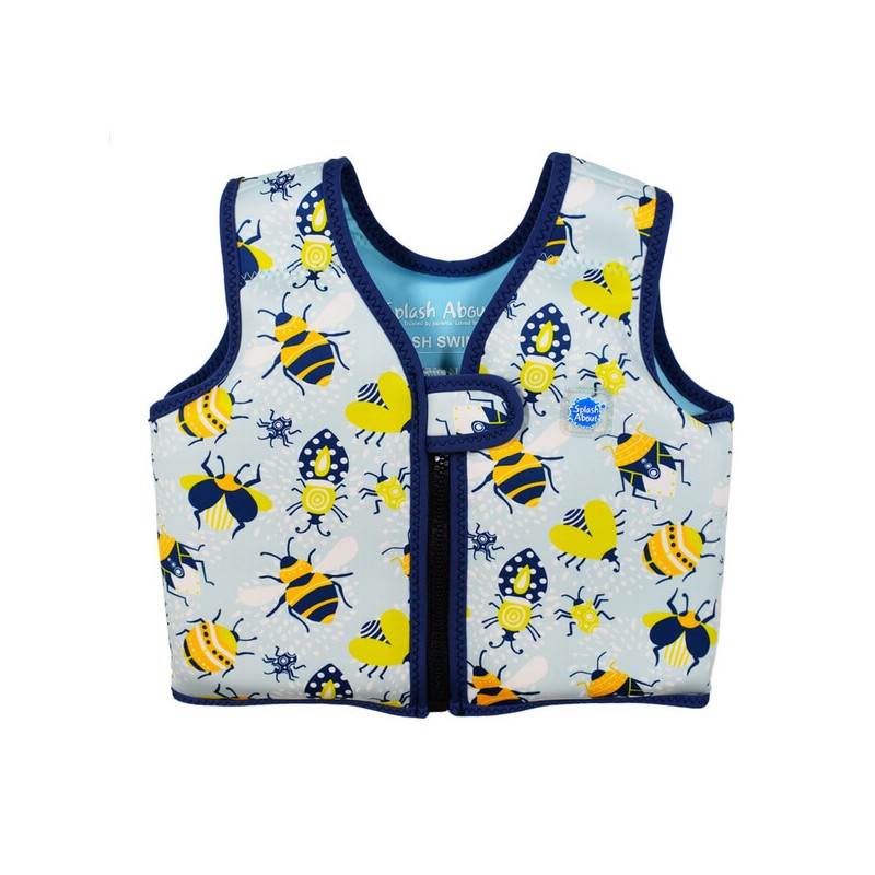 Outlet Kamizelka do nauki pływania Swim Vest garden bugs 1-2 lata lekka