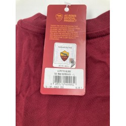 Outlet KOSZULKA MĘSKA AS ROMA 1972 R.L Bordowy OPIS