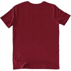 Outlet KOSZULKA MĘSKA AS ROMA 1972 R.L Bordowy OPIS