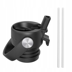 Outlet Super Sparrow Butelka Izolowana 350ml ze słomką, stal nierdzewna,
