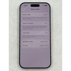 Smartfon Apple iPhone 16 Pro 8 GB / 512 GB 5G 6,3 cali 3577 mAh NFC biały