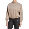 Damska bluza adidas Yoga Essentials Climacool Brązowa S