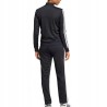 Adidas komplet dresowy damski bez kaptura rozpinana bluza czarny rozmiar S