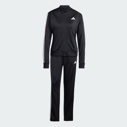 Adidas komplet dresowy damski bez kaptura rozpinana bluza czarny rozmiar S
