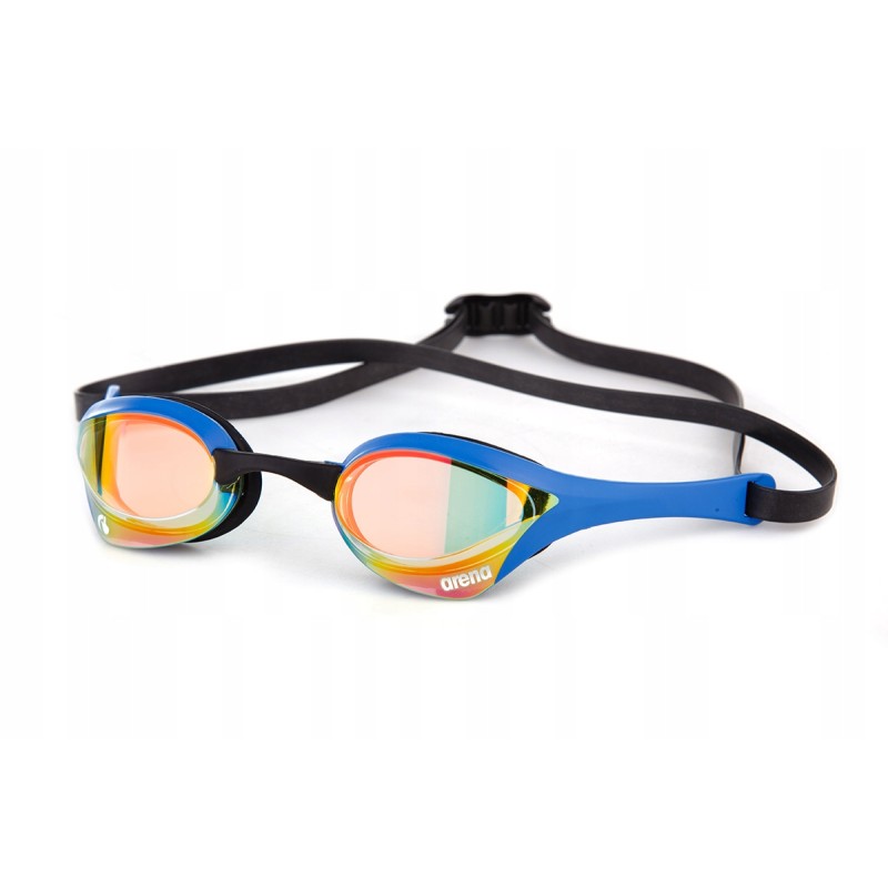 Outlet Okulary pływackie Arena Cobra Ultra Swipe Mirror niebiesko-czarne