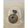 Outlet Garnek tradycyjny Overmont 4,5 l Emaliowany do Piekarnika Kremowy