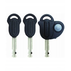 Outlet Zabezpieczenie rowerowe U-lock Kryptonite Mini-9 czarno-pomarańczowe