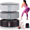 Outlet Taśmy fitness 3 sztuki do siłowni jogi crossfitu pilatesu lub