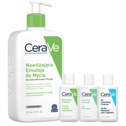 Outlet CeraVe emulsja do mycia nawilżająca dla skóry 473ML + gratis