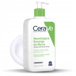Outlet CeraVe emulsja do mycia nawilżająca dla skóry 473ML + gratis